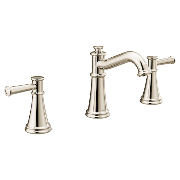 Two-Handle Bathroom Faucet Polished Nickel
